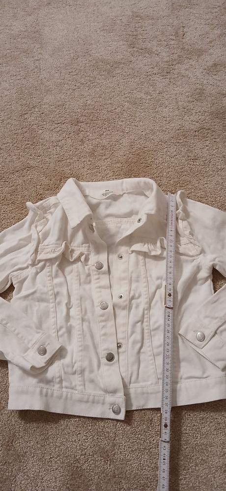 Rifľová bunda, h&m,128