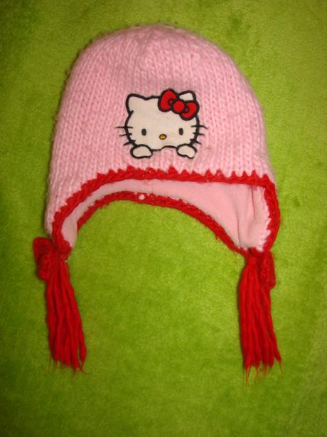 Známa čiapka hello kitty h&m - 104/116, h&m,104