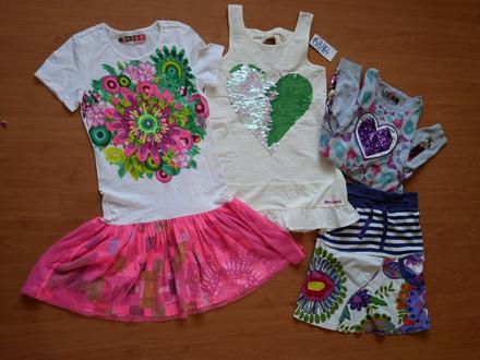 Balik dievčenských vecí desigual, 140–152