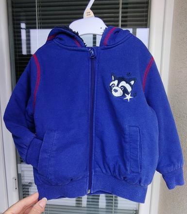 Hrubá mikina 86/92, lupilu,86