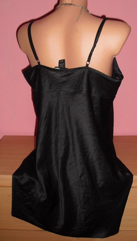 Elegantna satenova kosielka, h&m,m