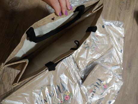 Nové vrecovinové tašky mama, 