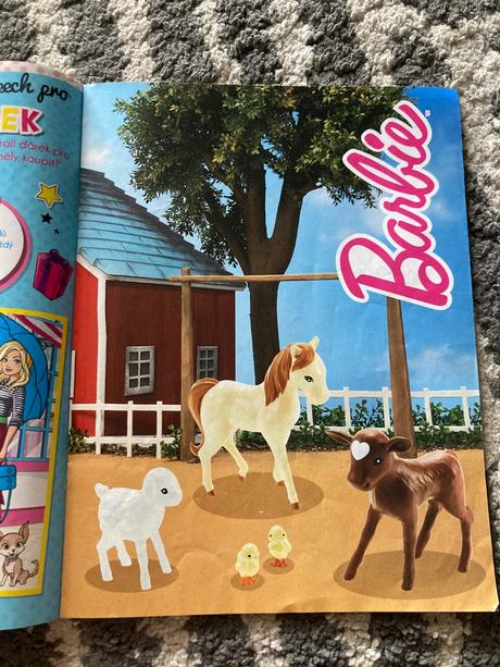 Barbie časopisy a plagáty, 