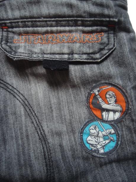 Riflové šortky star wars, c&a,134