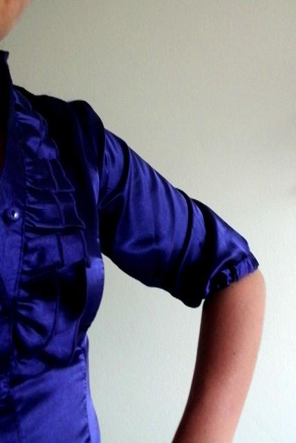 Luxusná saténová blúzka vo veľ. 38-40, takko,m