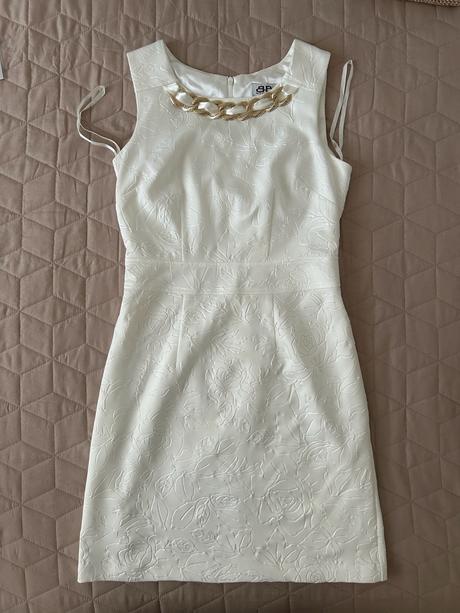 Biele damske mini saty 36, 36