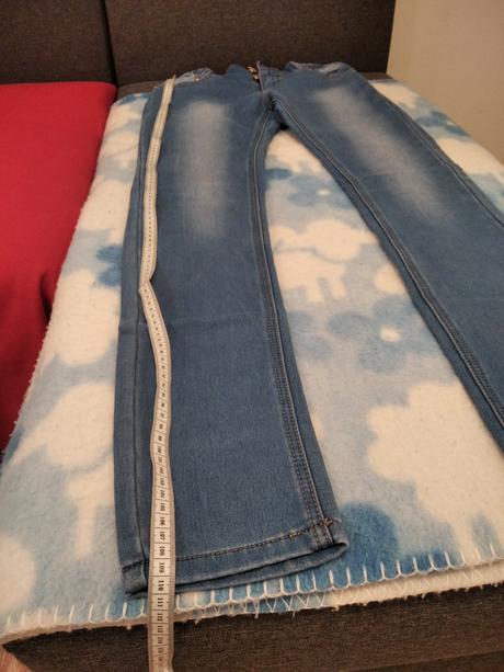 Rifle s uženim pásom veľkosť 36-38, 36 / 38