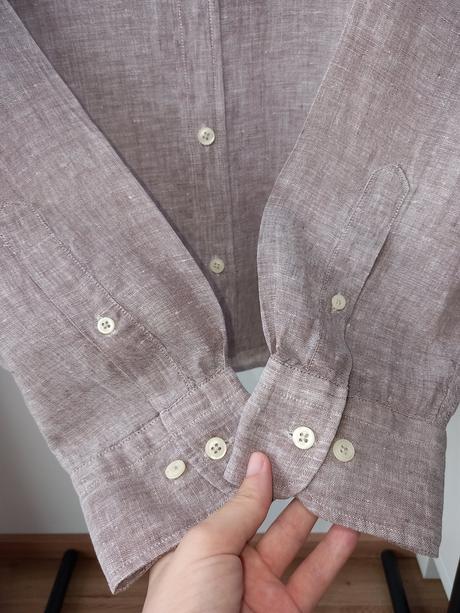 Ľanová košeľa m/l/oversize, l