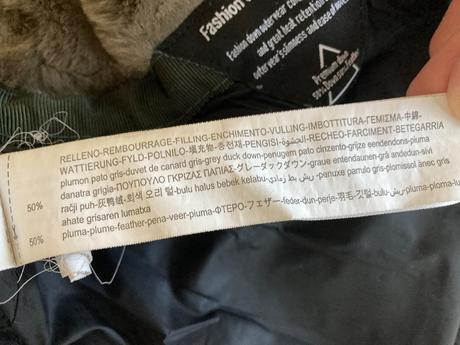 Perova/paperova tepla bunda, zara,98