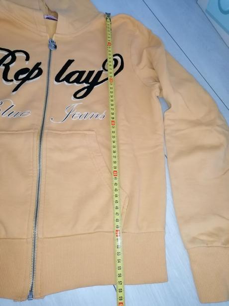 Okrová mikina replay č. m, replay,m