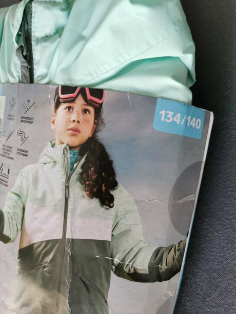 Detská lyžiarska bunda, 134