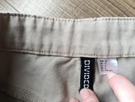 Cargo nohavice dámske, h&m,36