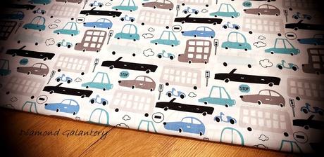 Bavlnená látka - autíčka - cena za 10 centimetrov, 