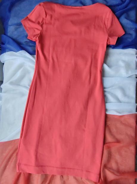 Červené sexi šaty, h&m,xs