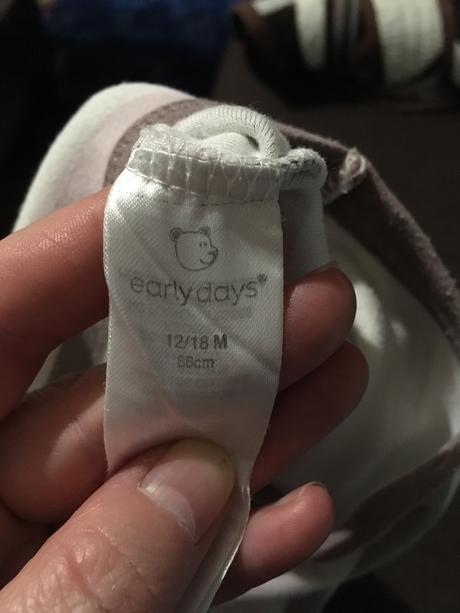 Pekné pásikavé body 80-86, pastelové farby,12-18m, early days,86