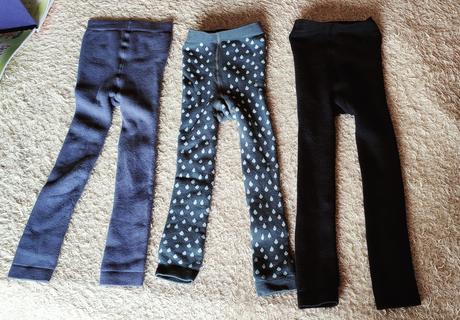 Termo pančuchy/legíny (slzickove uz nie su), tchibo,110