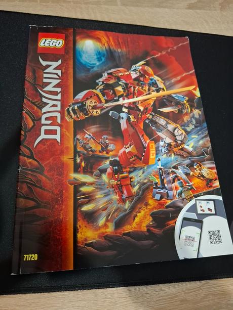 Lego ninjago 71720 robot ohňa a kameňa, 