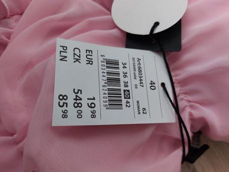 Spoločenské šaty (nové, s visačkou), gate,40