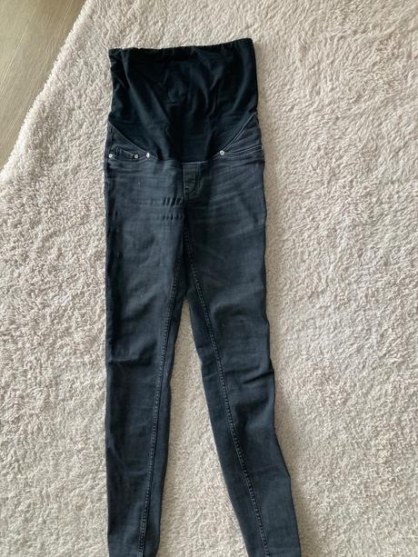 Tehotenské rifle, h&m,xs