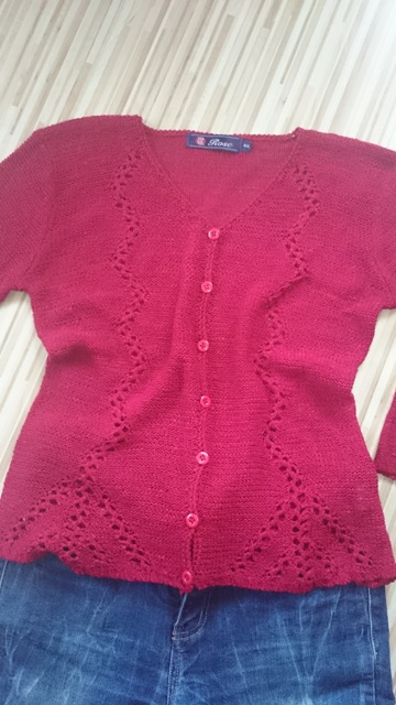 Vinovocervene tricko / svetrik m, l, m