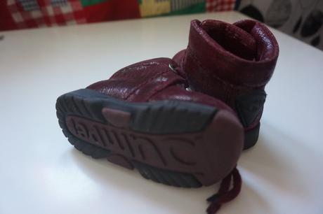  bordové kožené topánočky, salamander,19