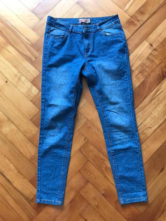 Bodkované rifle / džínsy, 40