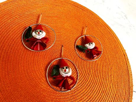 Staré ozdoby na stromček 3 ks, 