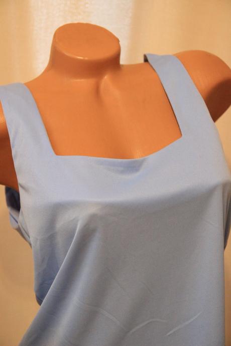 Bledo modrý top, m/l, m