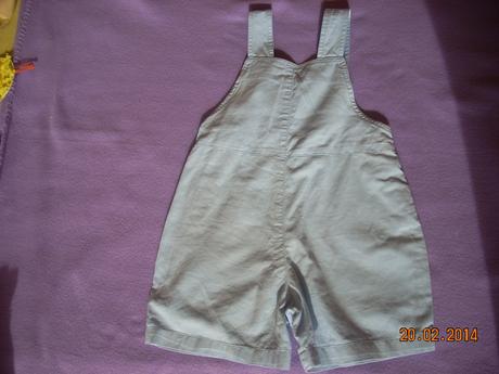 Vyšívané kraťasy-modré, 86