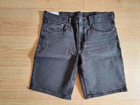 Riflové krátke  nohavice, h&m,36