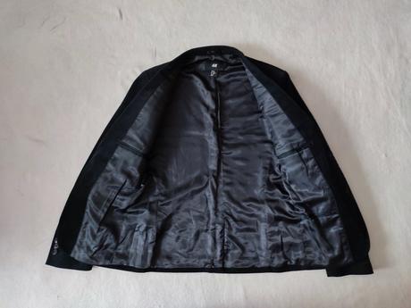 Čierne sako, h&m,44