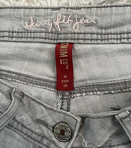 Skinny jeansy denim, denim,m