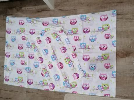 Posteľné do škôlky sovy, šírka (cm): 50,dĺžka (cm): 130