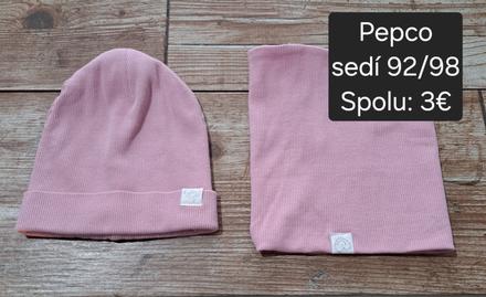 Čiapka,nákrčník, pepco,92