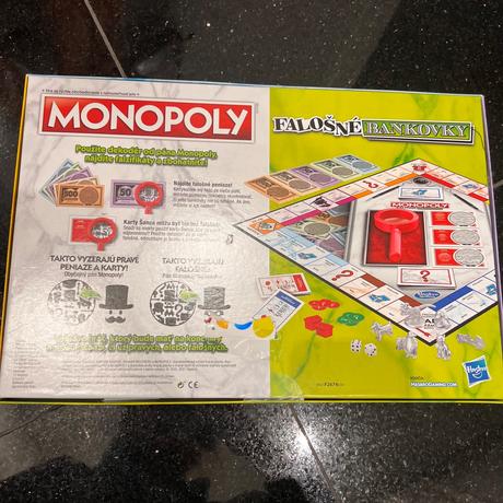 Monopoly falošné bankovky,