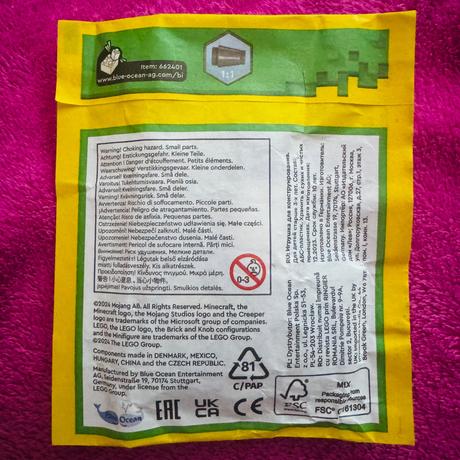 Lego minecraft panáčiky 662401, 