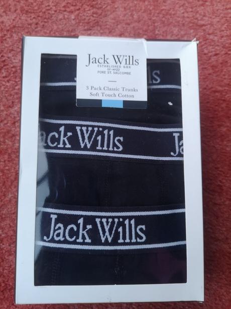 Jack wills 3ks chlapčenské boxerky 10-11rokov, 140 / 146