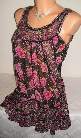 Atmosphere kvietkovana babydoll tunika, atmosphere,m