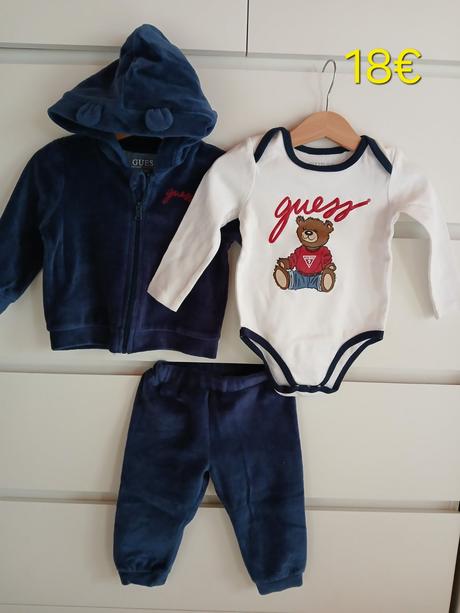 Set,suprava guess body+mikina+teplaky, guess,80