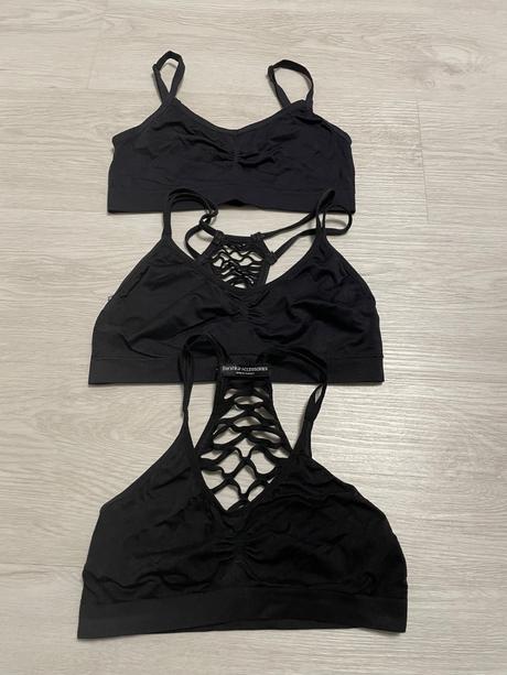 3x pohodlná podprsenka, bershka,xs