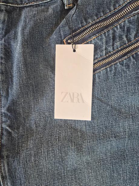 Džinsová sukňa-zara, zara,xl