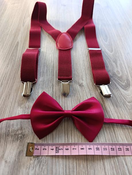 Chlapčenské traky a motýlik - 13 farieb, 