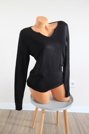 Čierny sveter, s/m, s