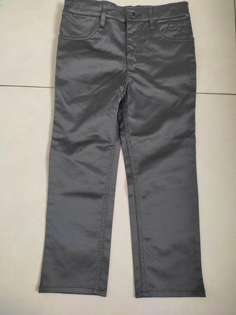 Nohavice s lesklym efektom nove, h&m,104