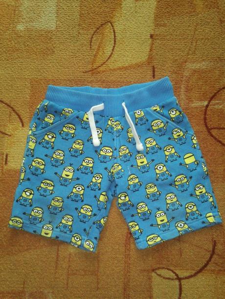 Kraťasy mimoni s vreckami, f&f,86
