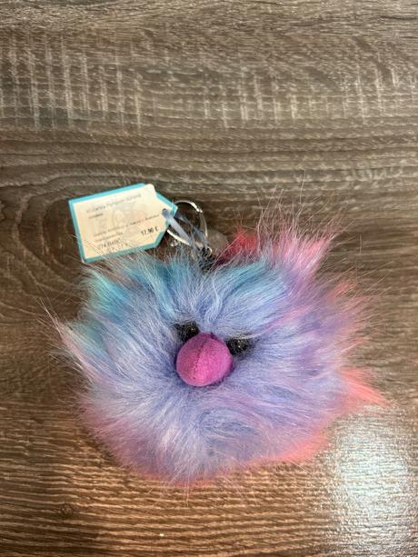 Jellycat klučenka pompom duhova, 