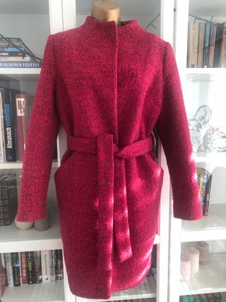 Vlnený kabát zartex, s