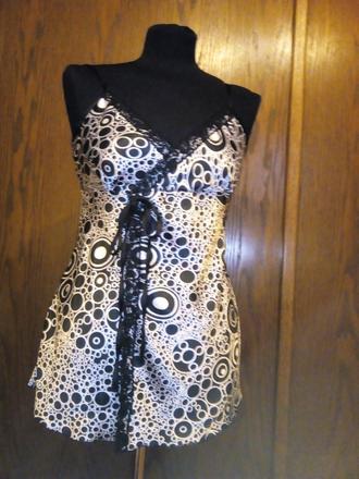 Nočná košieľka satenova urus, s