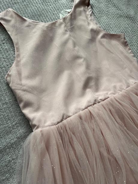 Tylové šaty, h&m,134