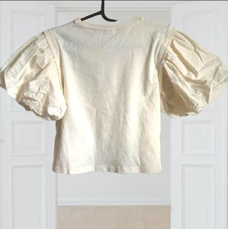 Krásne tričko s puff rukávmi značky zara, zara,152